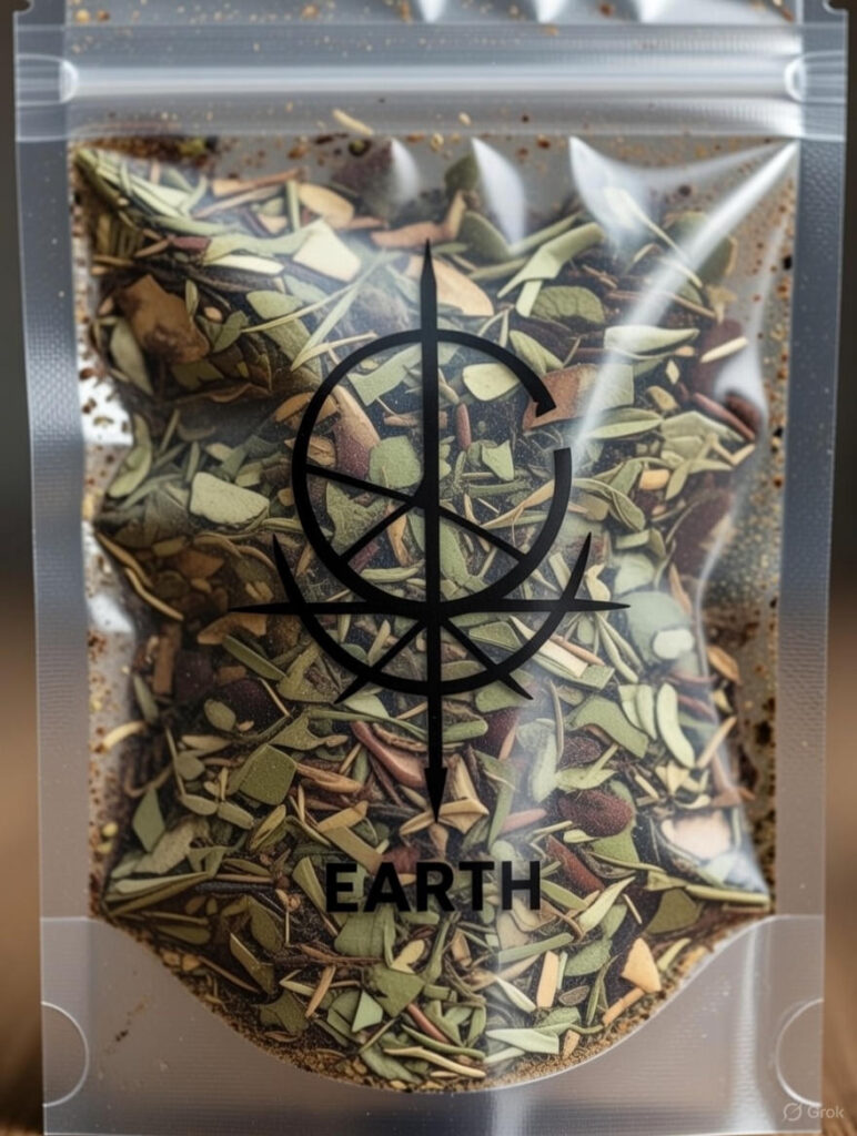 Earth,Herbal blend mix